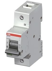 ABB Stotz-Kontakt S801B-K63, high-performance circuit breaker 63A,K,230/400VAC=Icu16kA,1P, 2CCS811001R0597