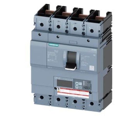 Siemens 3VA6340-6KQ41-0AA0 circuit breaker MCCB UL BG400 400A 4P 65KA ETU8 LSIG