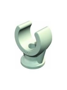 OBO Bettermann 2962 22 light grey 19-22mm base clamp, 2140233