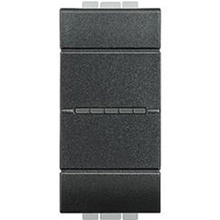 Bticino L4053AN installation switch LL changeover switch 10A 1M, (anthracite)