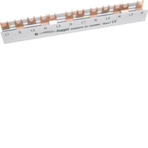 Hager KDN451D phase rail 3-pole