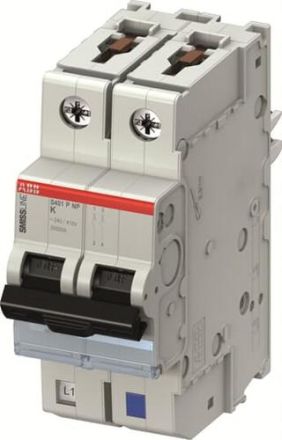 ABB Stotz-Kontakt 2CCG000438R0001 S401P-K40NP K 40A 40kA 1PN pluggable circuit breaker