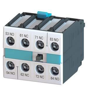 Siemens 3RH1921-1XA22-0MA0 auxiliary switch block 2NO 2NC S0...S12