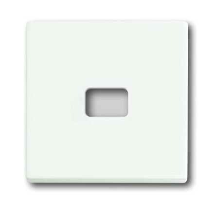 Busch-Jaeger 1720-884 rocker, open for red pull switch cap, studio white matt