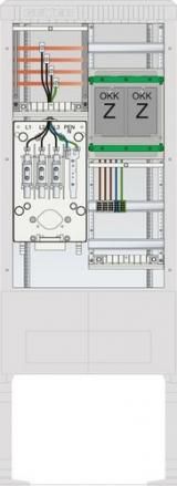 ABN 2 eHz 4p HLAK 25qmm IP54 ZP-Abd. HAK meter connection column (SZ175EE2403)