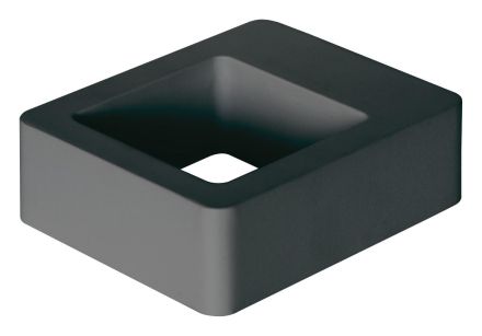 EVN C54150502 alu quad. dark grey IP54 5W 230V LED wall light