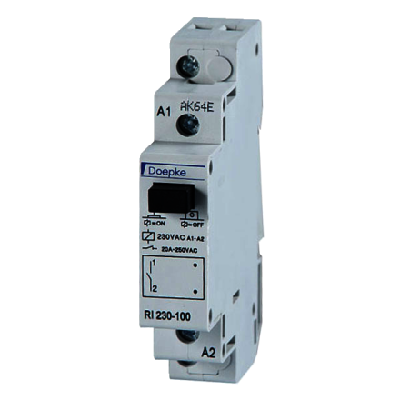 Doepke 09981006 RI012-110 12V 1S 1OE 20A installation relay