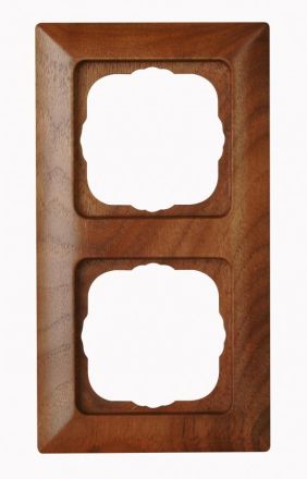 Kopp 306635009 2-way HK02 walnut cover frame