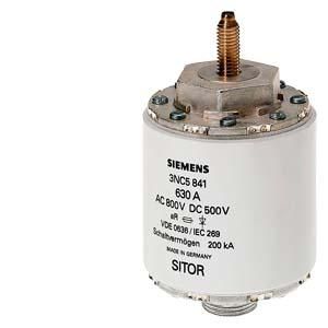 Siemens 3NC5840 SITOR fuse link 600A AC1000V for chemical plants