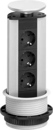 EVOline PP3.S Power Port silver anodized, silver anodized