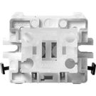 Jung 609VWEINS blind rocker switch, switch 1-pole (1 drive), AX 250 V ~, IP 44, WG 600