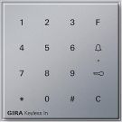 Gira 260565 Gira Keyless In Code Keypad Gira TX_44 (WG UP) Color Alu
