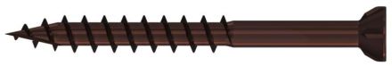 Reisser 00L271V132-05007004-1 ATM terrace screw, Flaseko, TX, milling ribs, TG, CE, 5.0 x 70, stainless steel A2, antique finish, 1x sliding, pack of 200 with bit