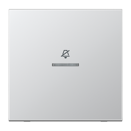 Jung ALRUKO5D hotel rocker, indoor unit, Do not disturb symbol, LS series, aluminium
