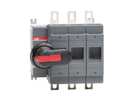 ABB Stotz-Kontakt OS200D03P, load-break switch for fuse, 3-pole, 200A with handle and shaft, 1SCA022709R9500