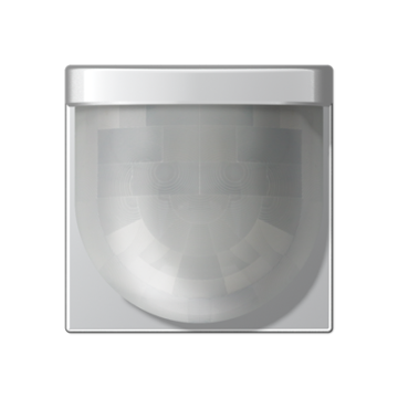 Jung A17280AL LB-Management motion detector Standard 2, 20 m, IP44, Series A, aluminum