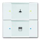 BUSCH-JAEGER 6126/02-84 KNX touch sensor control element | 2-way | studio white