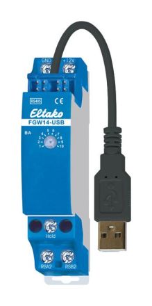 Eltako 30014049 RS485 bus gateway FGW14-USB with USB connection