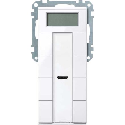 MERTEN MEG6214-0325 KNX push button sensor Plus System M | 4-way, room temperature controller | active white glossy