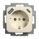 Busch-Jaeger 2CKA002011A6295 20 EUCB2USBAC-212 A+C USB socket SCHUKO