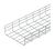 OBO Bettermann 105 200 A2 105x200x3000mm stainless steel heavy mesh cable tray SGR, 6003625