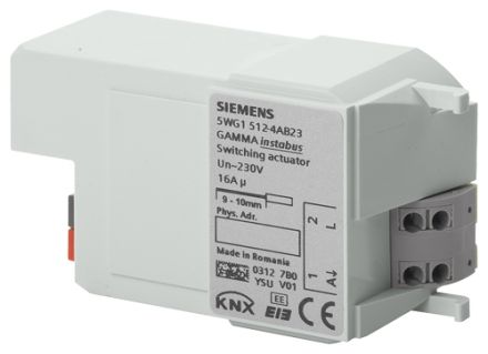 SIEMENS 5WG15124AB23 KNX switching actuator | 1-way