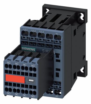 Siemens 3RT2018-2AK64-3MA0 AC-3 7.5kW/400V 2S+2NC AC 110V 50Hz 3p contactor