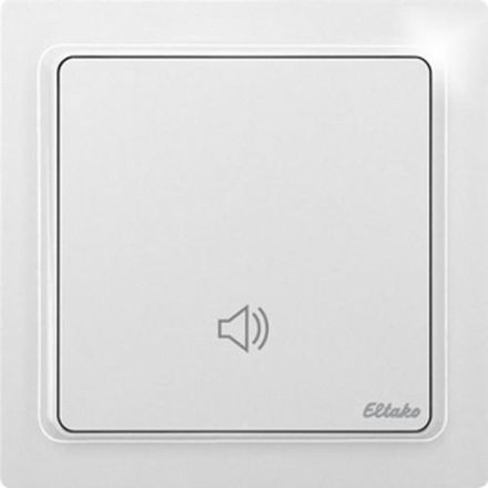 Eltako 30055070 FIUS55E-pg E-Design55 polar white glossy wireless signal transmitter