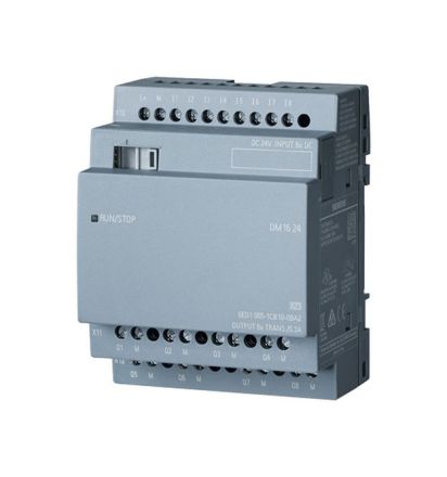 SIEMENS 6ED1055-1CB10-0BA2 LOGO! Expansion module 24 V | 8DI/8DO, transistors