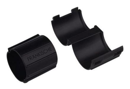 Fränkische Rohrwerke 25998032 E-Ku-ET-UV 32 UV-resistant black end cap