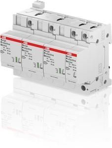 ABB STOTZ-KONTAKT OVR T2 3N 40-440s P TS QS, OVR T2 3N 40-440s P TS QS SPD T2 with reserve voltage 400/690V TT/TNS 3P, 2CTB815704R3700