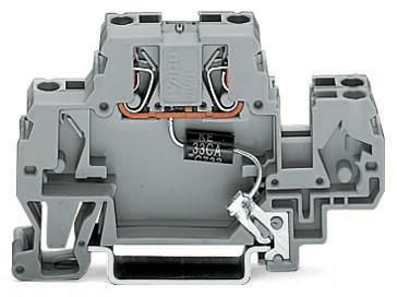 Wago 870-523/281-595 component terminal block 0.08-4qmm gr
