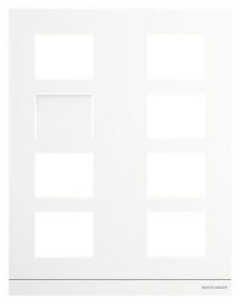 Busch-Jaeger 2TMA220160W0013 41388CF-W-03 Video 2/4 front panel