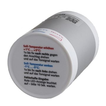 MICROPELT MVA009 EnOcean radiator actuator | with local setpoint adjustment