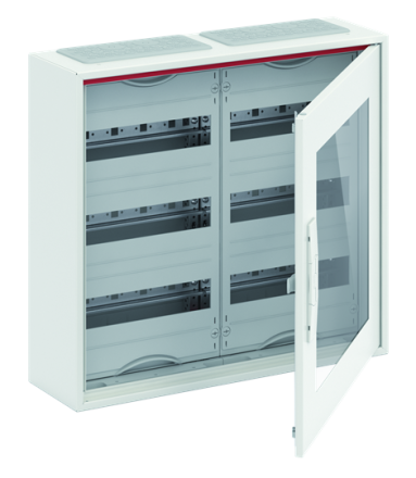 ABB Striebel & John CA23VT small distribution board surface-mounted, 2FB, 3-row, 2CPX052201R9999