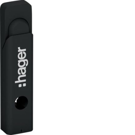 Hager FZ537 for FR/FG cabinets swivel lever