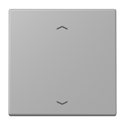 Jung LC101P204 rocker switch, with arrow symbols for 1-way button, LS series, grey mid