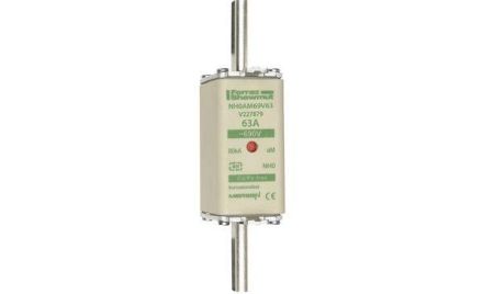 Mersen 2C055.000000 NH0AM69V63 63A size 0 AC690V KK aM NH fuse link