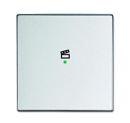 Busch-Jaeger 6233-10-83 Rocker switch, 1-way, with symbol 'Scene' aluminum silver
