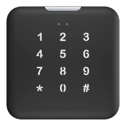ZENNIO ZVIIWOKA KNX keypad | black