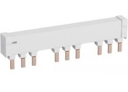 ABB Stotz-Kontakt PS2-3-2-125, 3-phase busbar for 3 MS155 with 3 HK/SK, Ie=125A, 1SAM401920R1023