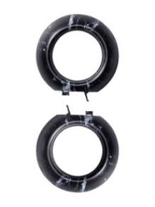 ELSO WDE011465 End frame marble black Renova