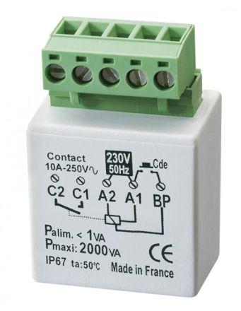 Grothe MTM2000E flush-mounted staircase light timer, 5454351