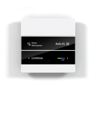 ENERTEX 1177-02-ws KNX room controller MeTa² | Standard | glossy white