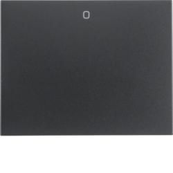 Berker 14257106 rocker switch with imprint '0' anthracite, matt Berker K.1