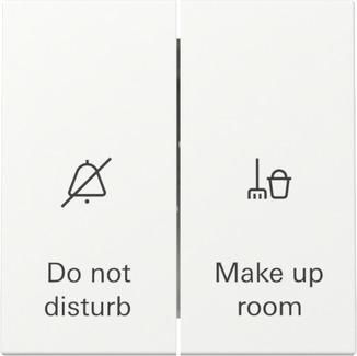 Gira 310427 Hotel room display Sys.55 rws with rocker switch
