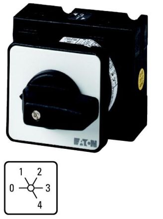 Eaton T3-9-15238/E pole changeover switch, Dahlander, 005836
