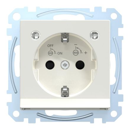 MERTEN MEG2304-0319 SCHUKO socket polar white glossy