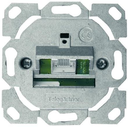 Telegärtner J00020A0506 AMJ45 8 K UP/0 1xRJ45 without central plate data socket Cat6A ISO