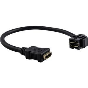 MERTEN MEG4583-0002 with black cable breakout HDMI-Keystone